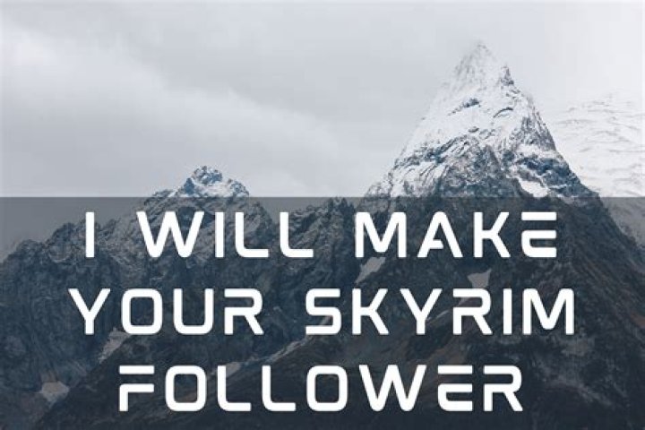 What happens when you dismiss a follower Skyrim?