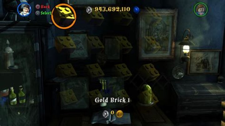 What happens when you get all the gold bricks in Lego Harry Potter?